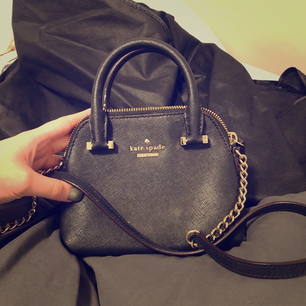 Black Kate spade crossbody